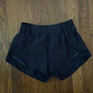 Black lululemon shorts